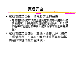 實體安全