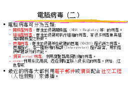 電腦病毒（二）