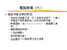 電腦病毒（六）
